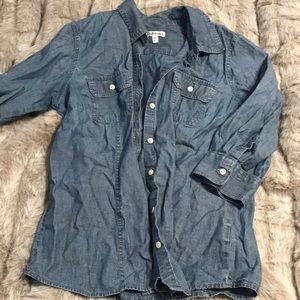 Chambray Jean top